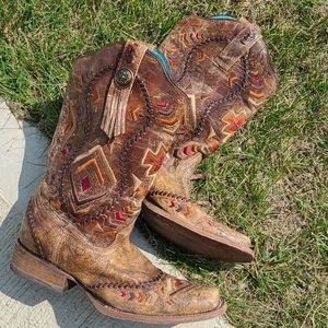 Corral square toe boots